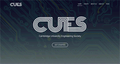Desktop Screenshot of cues.org.uk